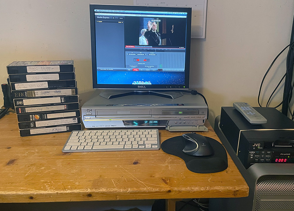 VHS to Digital setup